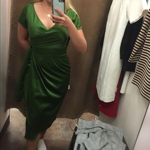 Pinup couture cocktail dress